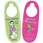 Door Hanger - 3x8 Extra-Thick Oval Shape - 24 pt.