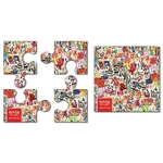 Magnet - 4 Piece Puzzle Shape (3.5x3.5) - 25 mil.