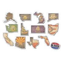 Magnet - State Magnetic Shapes - 20 mil.... from ASI 91760 Tradenet...