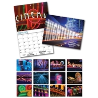13 Month Custom Appointment Wall Calendar - NIGHTLIFE... from ASI 91760...