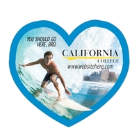 Magnet - Small Heart Shape (2.375x2.125) - 20 Mil.... from ASI 91760 Tradenet...