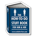 Magnet - Book Shape (2.375x3.125) - 20 mil.