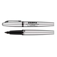 Zebra PM-701 Stainless Steel Fine Tip Permanent Marker