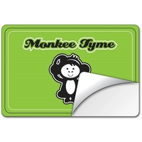Sticker / Decal - UV-Coated Vinyl - 5.25x3.5 Rectangle Shape... from ASI...