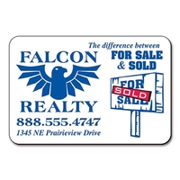 Magnet - 3x2 Round Corners - 25 Mil.... from ASI 91760 Tradenet Publishing /...