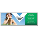 Magnet - 3x8.5 Square Corners - 25 mil.