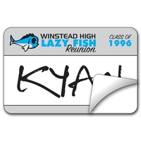 Sticker / Decal - UV-Coated Vinyl - 3.5x2.25 Rectangle Shape... from ASI...