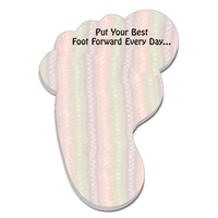 Stik-ON Shape Adhesive Notes - Foot (2.5x3.5) - 100 Sheet
