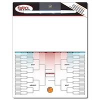 Write-On/Wipe-Off Bracket Board - 8.5x11 Laminated - 14 pt.