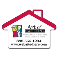 Magnet - House Shape (3.5x2.5) - 20 Mil.... from ASI 91760 Tradenet...