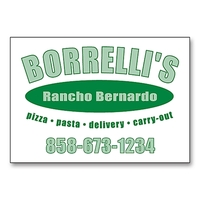 Magnet - 2.5x1.75 Square Corners - 25 Mil.... from ASI 91760 Tradenet...