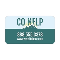 Magnet - 3.125x1.75 Round Corners - 20 Mil.... from ASI 91760 Tradenet...