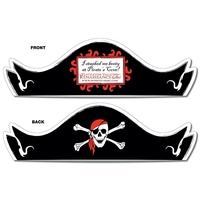 Paper Pirate Hat - Assemble Product - 14 pt.... from ASI 91760 Tradenet...