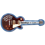 Magnet - Electric Guitar Shape (5x2.1) - 20 Mil.