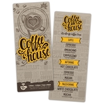 Laminated Menu Card - 3.5x8.5 - 14 pt.