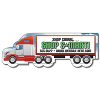 Magnet - Semi Truck Shape (5x1.7) - 20 Mil... from ASI 91760 Tradenet...