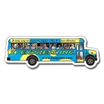 Magnet - School Bus Shape (5.25x1.75) - 20 Mil.
