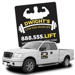 Magnetic Car/Truck/Auto/Vehicle Signs - 12x12 Round Corners