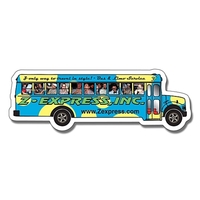 Magnet - School Bus Shape (5.25x1.75) - 25 Mil.... from ASI 91760 Tradenet...
