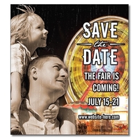 Magnet - 3.5x3.875 Square Corners - 20 mil.... from ASI 91760 Tradenet...