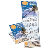 Tri-Fold Calendar - 5.3x17 - 4 pt. Gloss Text... from ASI 91760 Tradenet...
