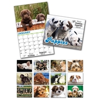 13 Month Custom Appointment Wall Calendar - PUPPIES... from ASI 91760...