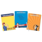 Political Memo Board - 8.5x11 Laminated - 14 pt.
