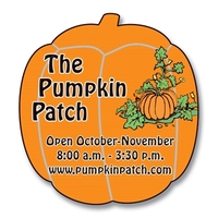 Magnet - Pumpkin Shape (1.875x2) - 20 Mil.... from ASI 91760 Tradenet...