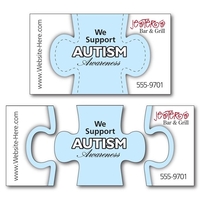 Awareness Magnet - 3-Piece Puzzle Shape (3.5x2) - 25 Mil.... from ASI 91760...