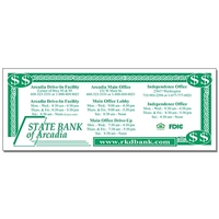 Magnet - 2.5x6.5 Square Corners - 25 Mil.... from ASI 91760 Tradenet...