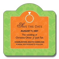 Magnet - Circle Top & Rounded Corners (3x3) - 20 Mil.... from ASI 91760...