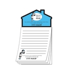 Custom Magna-Pad - 3.5x6.25 50-Sheet with House Shape Magnet