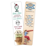 Plastic Bookmark - 1.5x6.25 Laminated - 14 pt.