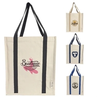 Denver Recycled 10oz Cotton Two Tone Shopper Tote Bag