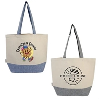 Washington Recycled 10oz Cotton Two Tone Tote Bag