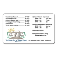 Magnet - 4.75x2.75 Round Corner - 25 Mil.... from ASI 91760 Tradenet...