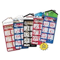 Magna-Card House Shape Magnet - Hockey Schedules (3.5x9)... from ASI 91760...