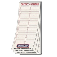 Sticky Notes 3.5 x 8.5 Adhesive Note Pad (100 Sheets)... from ASI 91760...