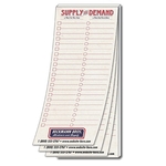 At Home To-Do List - Sticky Notes 3.5" x 8.5" (100 Sheets)