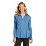 Port Authority Women's Luxe Knit Button Tunic