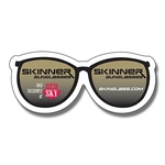 Magnet - EyeGlasses Shape (3.25x1.375) - 20 Mil