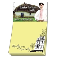 Magna-Note Business Card Magnet - Stock Realty Stik-ON... from ASI 91760...