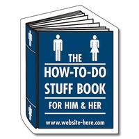 Magnet - Book Shape (2.375x3.125) - 25 mil.... from ASI 91760 Tradenet...