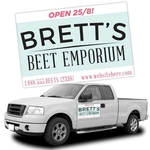 Magnetic Car/Truck/Auto/Vehicle Signs - 24x36 Round Corners