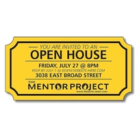 Magnet - Ticket Shape (3x1.5) - 25 mil.... from ASI 91760 Tradenet Publishing...