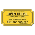 Magnet - Ticket Shape (3x1.5) - 25 mil.