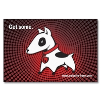 Magnet - 2.25x1.5 Square Corners - 25 mil.... from ASI 91760 Tradenet...