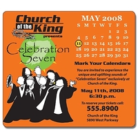 Religious Calendar Magnet - 3.5x4 Round Corners - 25 mil.... from ASI 91760...