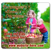 Magnet - 4.5x4.75 Square Corners - 25 Mil.... from ASI 91760 Tradenet...