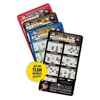 Magnet Sport Schedules - 4x7 Hockey Round Corners - 25 mil.... from ASI 91760...